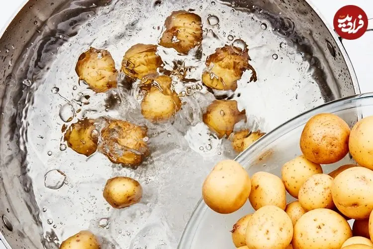 بهترین روش آب‌پز کردن سیب‌زمینی