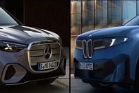 تصاویر؛ جدیدترین خودروهای شاسی بلند آلمان؛ مرسدس GLC EQ در برابر ب‌ام‌و iX3 