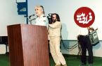 عکس؛ سفر در زمان؛ «منصور ستاری در کنار هاشمی رفسنجانی در یک مراسم؛ اواخر دهه 60