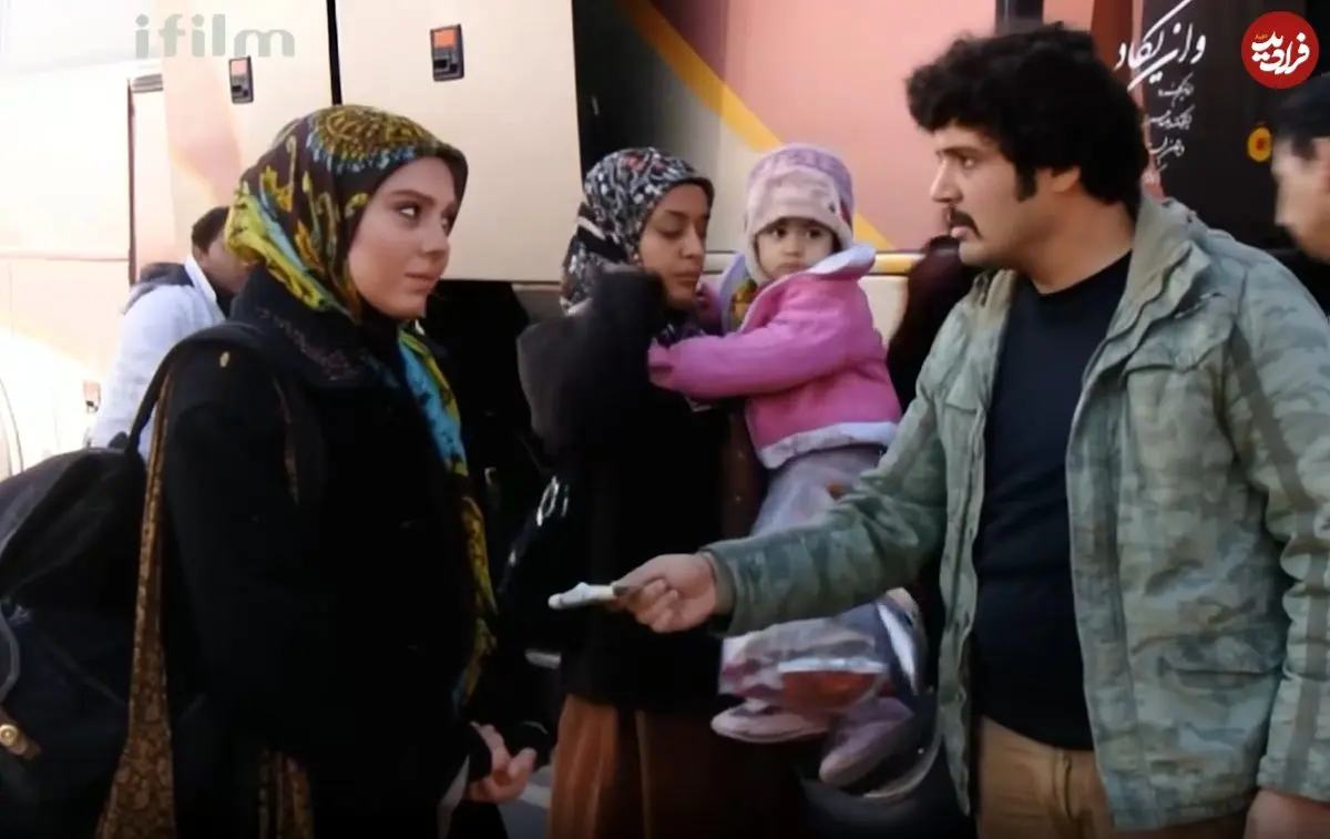 عکس| سفر در زمان؛ «باران» سریال آوای باران در کنار برادران اش در دبی؛ سال 1403