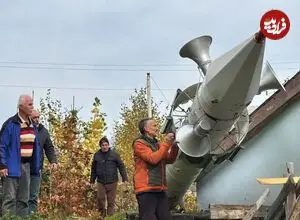 ببینید| مناره‌ این مسجد به خواب زمستانی می‌رود!