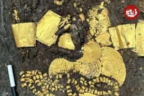 گنج طلایی «ارباب فلوت‌ها» بعد از 1200 سال از زیر خاک بیرون آمد