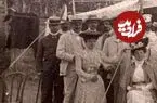 عکس| سفر به ایران قدیم؛ عکس دسته‌جمعی «بلژیکی‌ها» در ایران دوران قاجار