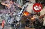 ببینید| مراحل دیدنی ساخت قیچی به روش سنتی در کارگاهی در پاکستان