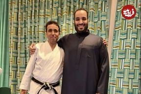عکس؛ سفر در زمان؛ «محمد بن سلمان» در حال اسب سواری در 6 سالگی؛ سال 1369