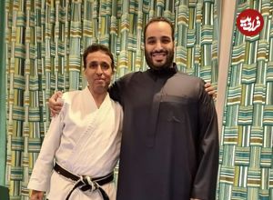 عکس؛ سفر در زمان؛ «محمد بن سلمان» در حال اسب سواری در 6 سالگی؛ سال 1369