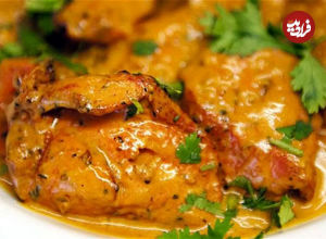 طرز تهیه مرغ با سس بادام هندی؛ طعم خاص و جدید