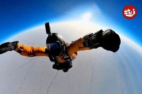 فرود فضانوردان روسی از اتمسفر زمین روی قطب