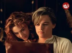 عکس| سفر زمان؛ «رز و جک» در پشت صحنه فیلم تایتانیک؛ 29 سال قبل