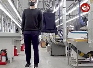 ببینید| فرآیند تولید انبوه شلوار مردانه در کارخانه ای در کره جنوبی