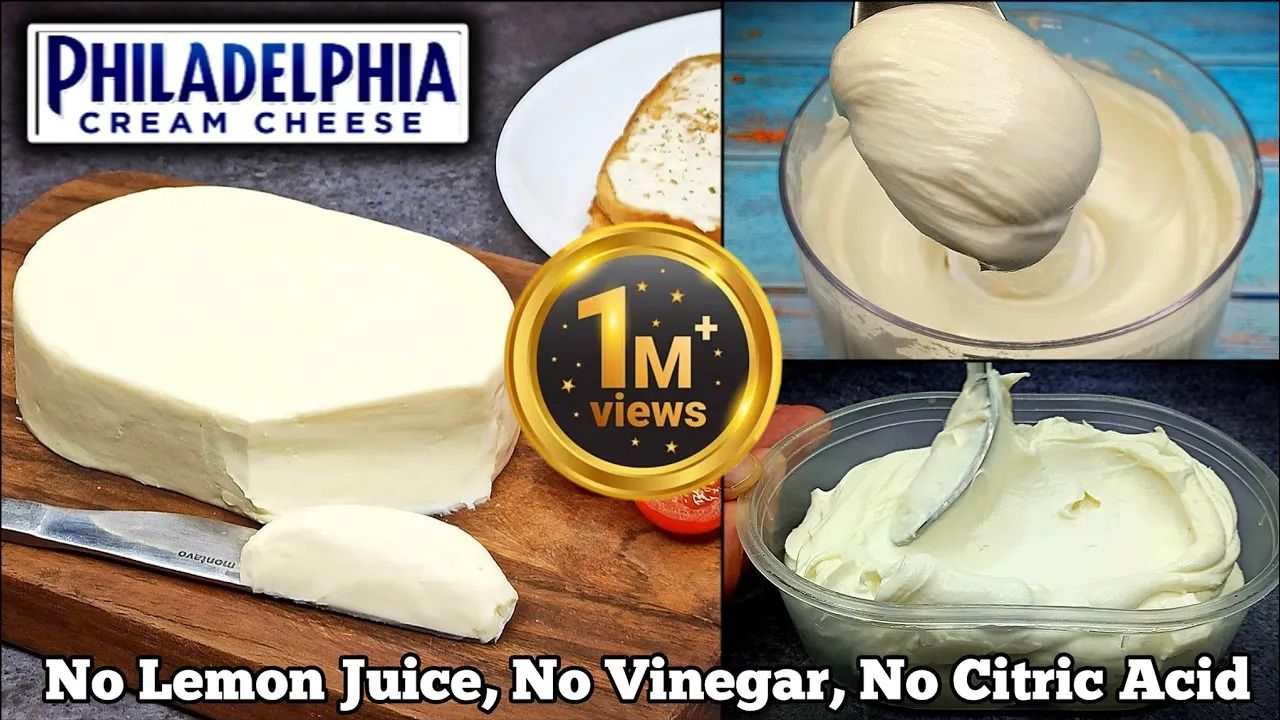 (ویدئو) فرآیند درست کردن پنیر خامه ای با 1.5 لیتر شیر و یک لیوان دوغ در خانه