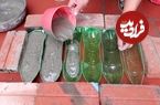 ببینید؛ نحوه ساخت یک گلدان زیبا با بطری پلاستیکی و سیمان