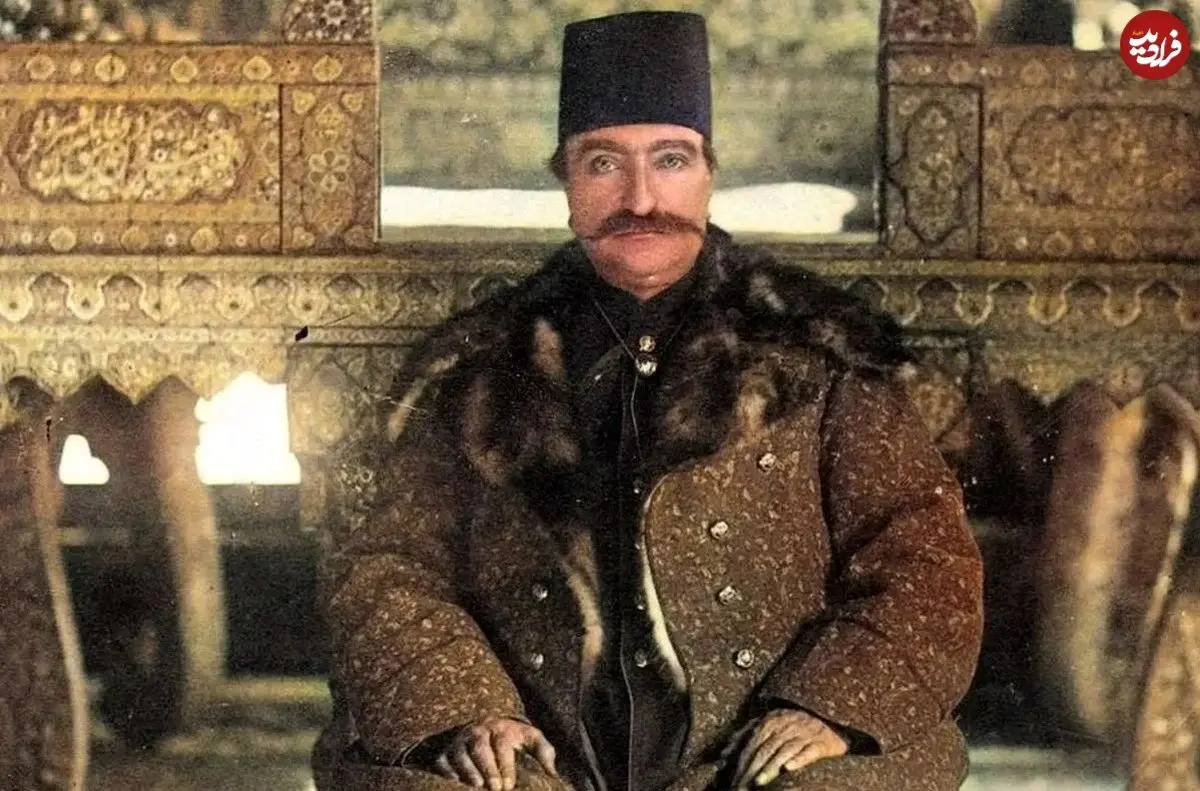 عکس| سفر در زمان؛ «ناصرالدین شاه» در کنار مادر و خواهرش، عزت الدوله