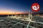 عکس| سفر در زمان؛ نمایی از شهر مدینه در اوایل قرن بیستم