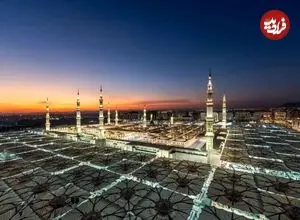 عکس| سفر در زمان؛ نمایی از شهر مدینه در اوایل قرن بیستم