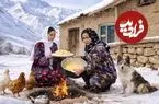 ببینید| غذای روستایی در افغانستان؛ پخت گل کلم پلو در هوای برفی روستا