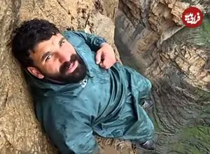 ببینید؛ سقوط میلاد کرمی بلاگر معروف اینستاگرامی در کوهستان