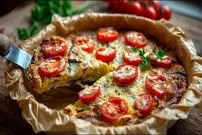 ببینید| طرز تهیه پای بادمجان و تره فرنگی؛ یک غذای ایتالیایی خوشمزه