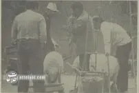 تصاویر؛ سفر به تهران قدیم؛ گزارش تصویری از قصابی در پیاده‌روهای تهران!
