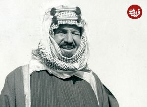 عکس؛ سفر در تاریخ؛ دیدار «اولین پادشاه عربستان با حاکم کویت»؛ سال 1312
