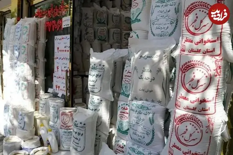 قیمت جدید برنج ایرانی و خارجی در بازار