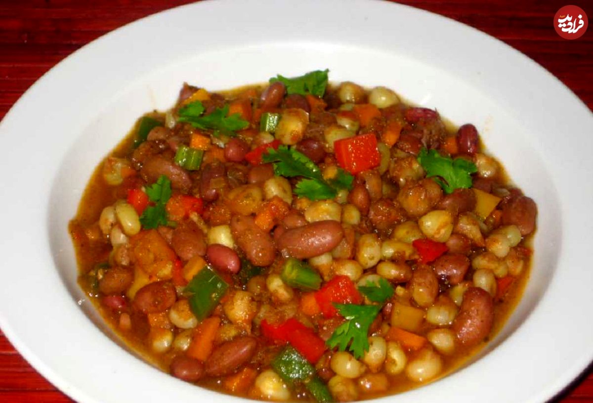 طرز تهیه یک خوراک لوبیای متفاوت با لوبیا سبز