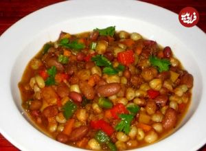 طرز تهیه یک خوراک لوبیای متفاوت با لوبیا سبز