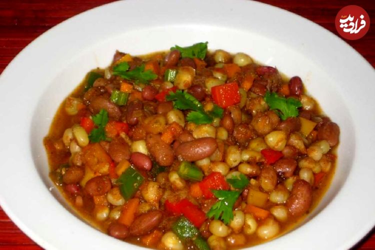 طرز تهیه یک خوراک لوبیای متفاوت با لوبیا سبز