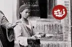 عکس| سفر زمان؛ «گداهای نابینا و پسرک پابرهنه» در تهران در دوران ناصرالدین شاه