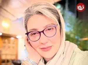 عکس| سفر زمان؛ «معصومه کریمی» در 27 سالگی در کنار «رضا عطاران» در جشن پایان «زیر آسمان شهر»