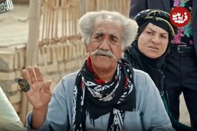 عکس| سفر در زمان؛ «عمو کاووس» سریال نون خ در حال اسب سواری؛ سال 78