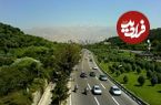 عکس؛ سفر به تهران قدیم؛ بزرگراه مدرس، ۵۵سال پیش