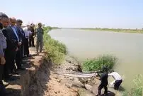 عکس؛ رهاسازی ماهی نادر «شیپ» در گیلان