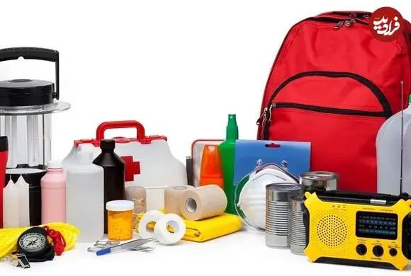 چک‌ لیست کامل لوازم مورد نیاز برای پناه گرفتن یا فرار در شرایط اضطراری