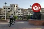 عکس| سفر به ایران قدیم؛ نمایی از «میدان بهارستان تهران»؛ دهه 1300
