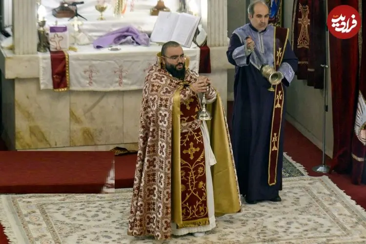 تصاویر| مراسم تولد و غسل تعمید عیسی مسیح