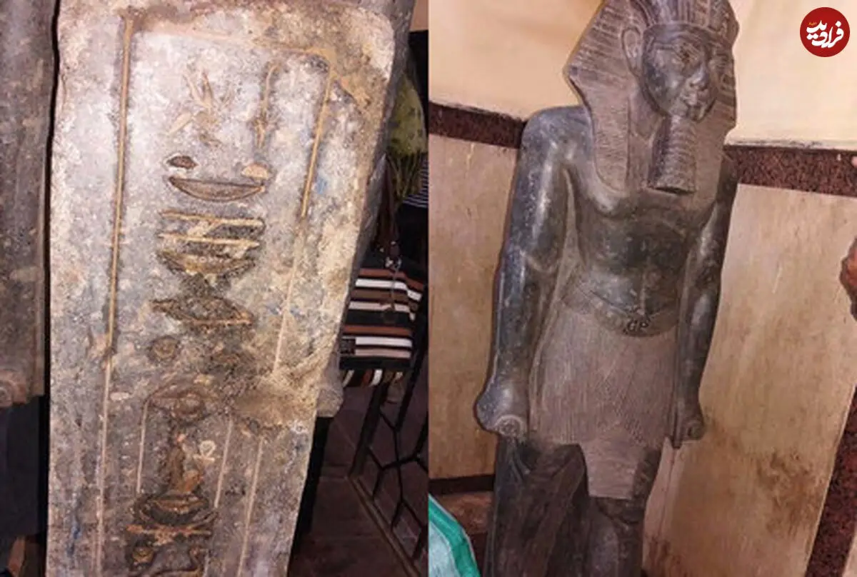کشف مجسمه آمنهوتپ سوم در خانه‌ی یک قاچاقچی