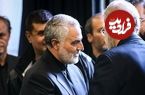 عکس؛ سفر به تاریخ؛ «سرلشکر باقری و سردار سلامی» در مراسم ختم پدر «حاج قاسم سلیمانی»؛ سال 1396