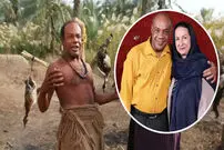 عکس| سیروس کهوری‌نژاد، بازیگر «مختارنامه» در کنار همسرش در جشن خانه سینما 