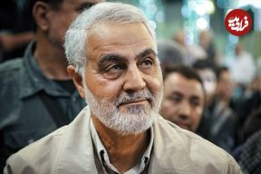 عکس؛ سفر در زمان؛ «سردار سلامی و سردار سلیمانی» در یک مراسم؛ دهه 90