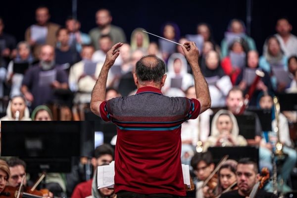 تصاویر؛ تمرین ارکستر سمفونیک تهران