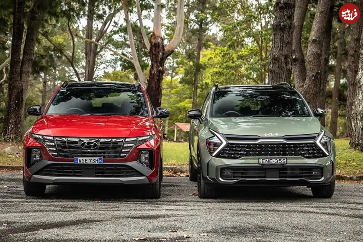 تصاویر؛ مقایسه کیا اسپورتیج و هیوندای توسان‌ وارداتی