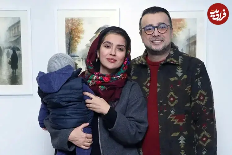 عکس پدرانه سپند امیرسلیمانی با شعری احساسی