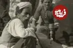 عکس| سفر زمان؛ «محفل ماهیگیران بوشهری» در ساحل خلیج فارس؛ 100 سال قبل