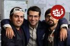 عکس| سفر زمان؛ «مسعود» (بچه مهندس) با همسرش «بنفشه صمدی» و پسرشان در قایق؛ سال 98