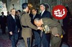 عکس؛ سفر در زمان؛ «رئیس ساواک و خانواده در کنار هلی کوپتر شخصی شان»؛ دهه 50