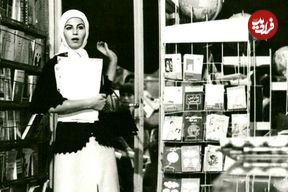 عکس| سفر در زمان؛ «ساموئل خاچیکیان» در حال گفتگو با «پوری بنایی»؛ سال 47