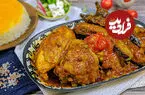 ببینید| طرز تهیه خورشت قیمه بادمجان با مرغ