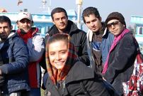 عکس؛ سفر به تاریخ؛ «مهراوه شریفی‌نیا و علی شادمان» در پشت‌صحنه سریال «کیمیا»