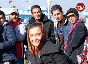 عکس؛ سفر به تاریخ؛ «مهراوه شریفی‌نیا و علی شادمان» در پشت‌صحنه سریال «کیمیا»